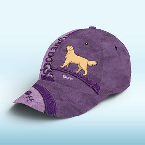 Dogs Leave Pawprints On Our Hearts - Dog Personalized Custom Hat, All Over Print Classic Cap - Gift For Pet Owners, Pet Lovers