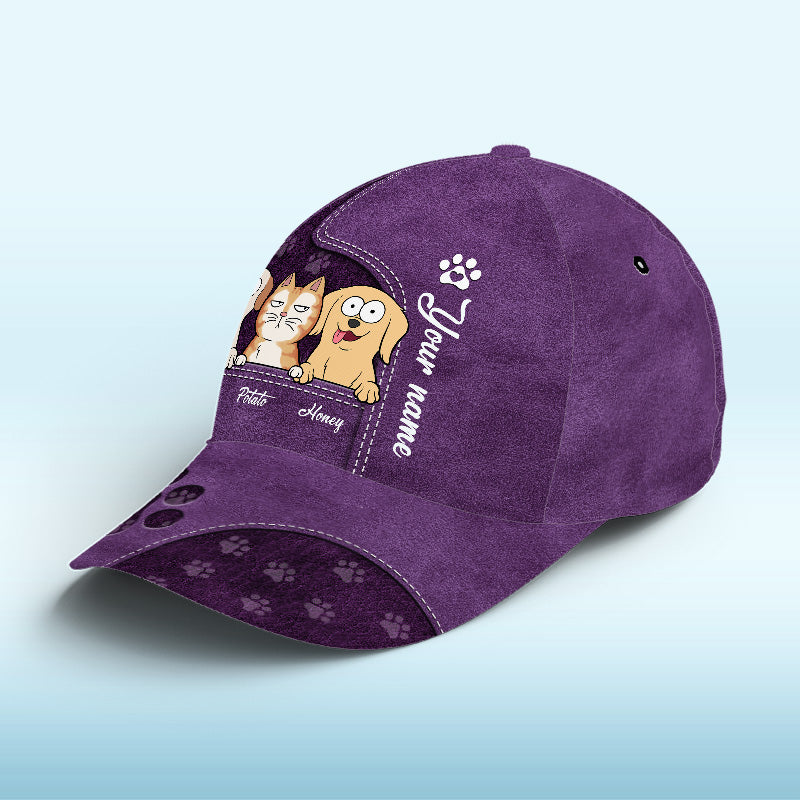 My Beloved Babies - Dog & Cat Personalized Custom Hat, All Over Print Classic Cap - Gift For Pet Owners, Pet Lovers
