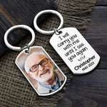 Custom Photo Until I See You Again - Memorial Personalized Custom Keychain - Sympathy Gift For Family