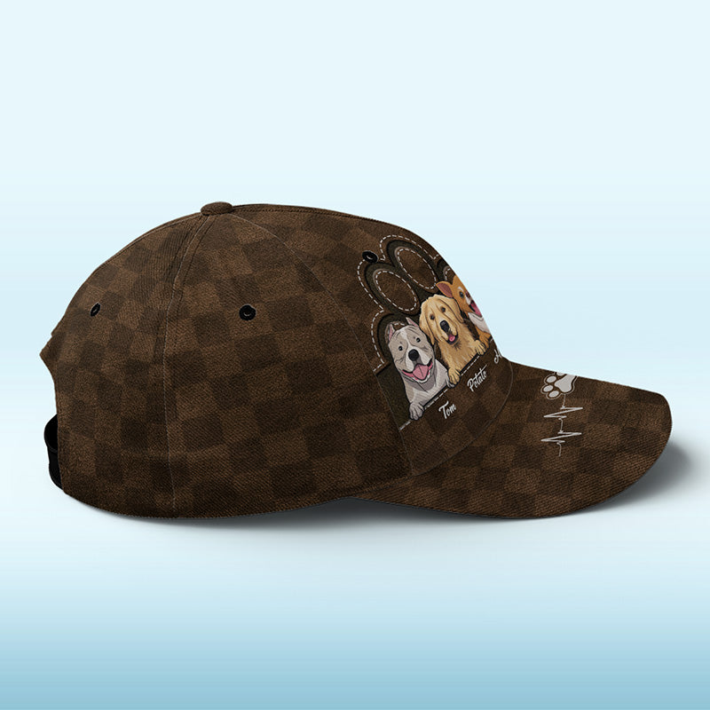 Love Comes In Fur And Paws - Dog & Cat Personalized Custom Hat, All Over Print Classic Cap - Gift For Pet Owners, Pet Lovers