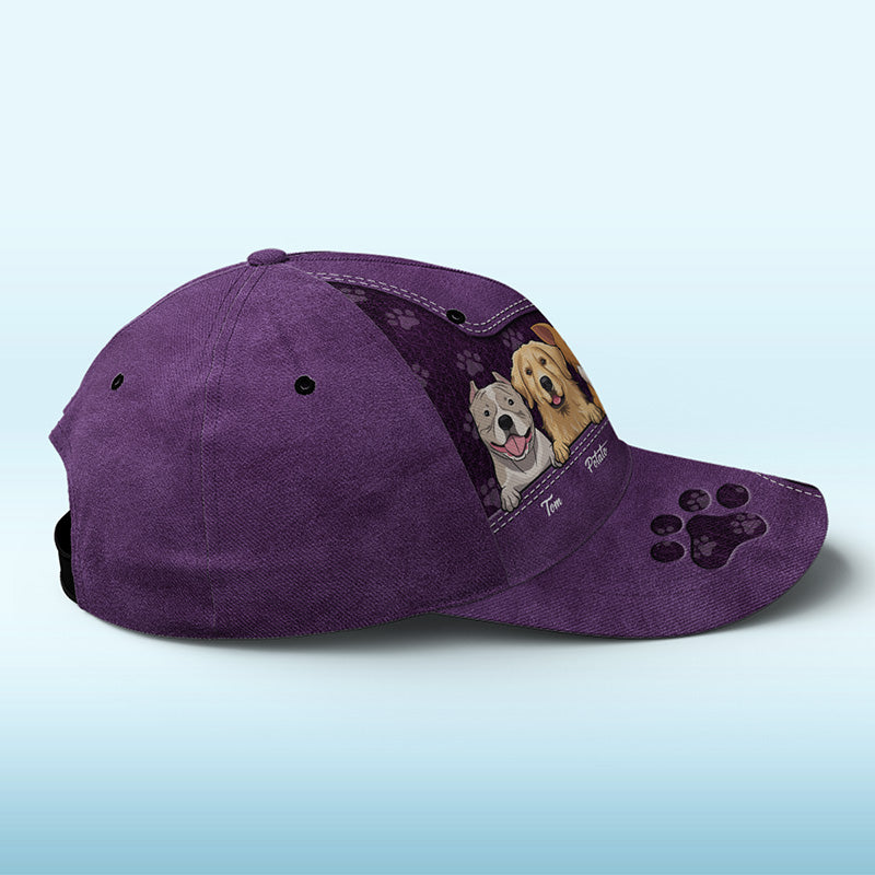 Our Little Paw Angels Green - Dog & Cat Personalized Custom Hat, All Over Print Classic Cap - New Arrival, Gift For Pet Owners, Pet Lovers