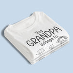 I'm So Proud You Are My Dad - Family Personalized Custom Unisex T-shirt, Hoodie, Sweatshirt - Father's Day, Birthday Gift For Dad, Grandpa