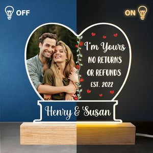 Photo personnalisée « Toi et moi, on a ça » – Cadeau pour couple avec lumière LED 3D personnalisée et personnalisée – Cadeau pour mari et femme, anniversaire