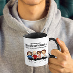 Brothers Sisters One Of Life’s Greatest Blessings - Family Personalized Custom Accent Mug - Gift For Siblings, Brothers, Sisters