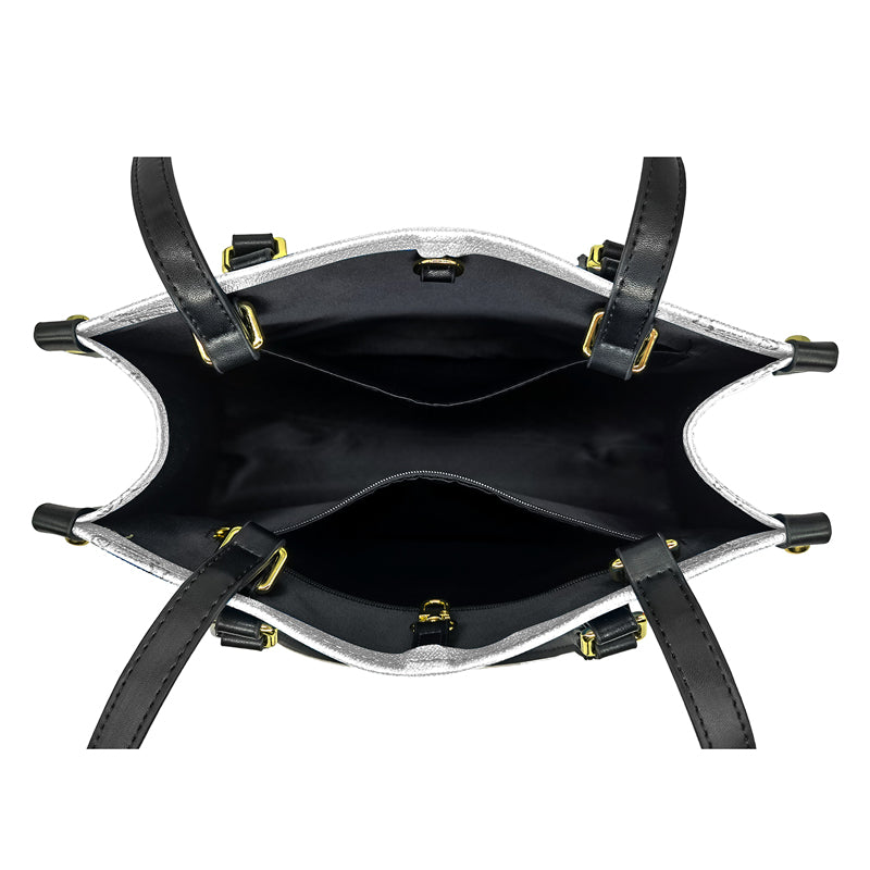 Follow Me Everywhere - Dog & Cat Personalized Custom Leather Handbag - Gift For Pet Owners, Pet Lovers