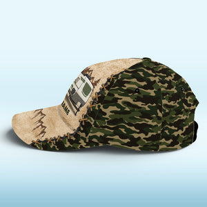 Let's Sit By The Campsite - Camping Personalized Custom Hat, All Over Print Classic Cap - Gift For Camping Lovers