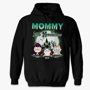 Mommy Of A Little Meownster - Cat Personalized Custom Unisex T-shirt, Hoodie, Sweatshirt - Halloween Gift For Pet Owners, Pet Lovers