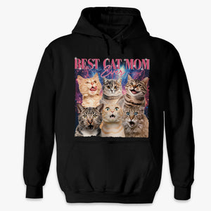 Custom Photo Best Cat Dad Ever - Dog & Cat Personalized Custom Unisex T-shirt, Hoodie, Sweatshirt - Gift For Pet Owners, Pet Lovers