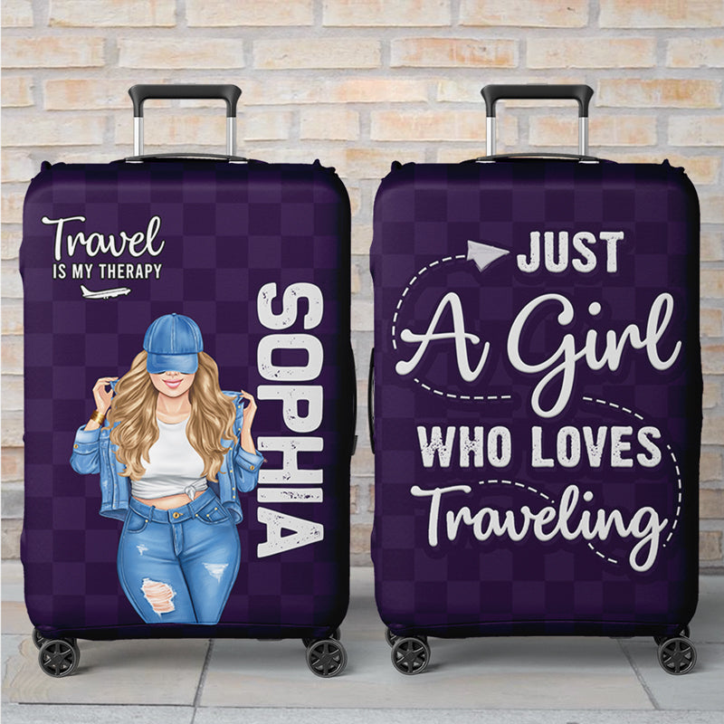 Summer Is Calling And I Definitely Must Go - Travel Personalized Custom Luggage Cover - Gift For Traveling Lovers