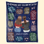 We Have An Incredible Bond - Bestie Personalized Custom Blanket - Christmas Gift For Best Friends, BFF, Sisters
