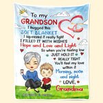 You'll Feel My Love - Family Personalized Custom Blanket - Birthday Gift From Mom, Grandma