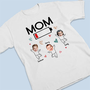 T-shirt, sweat à capuche et sweat-shirt unisexe personnalisé avec photo « Maman a besoin d'une sieste » – Cadeau d'anniversaire pour maman