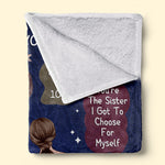 We Have An Incredible Bond - Bestie Personalized Custom Blanket - Christmas Gift For Best Friends, BFF, Sisters