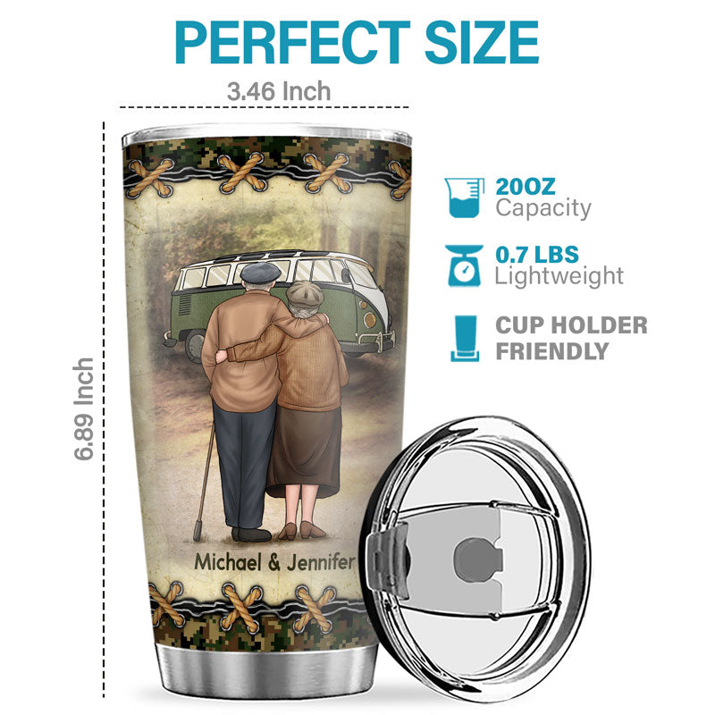 To My Wife I Can Not Live Without You - Couple Personalized Custom Tumbler - Gift For Wife, Anniversary