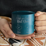 Friendship Is A Sheltering Tree - Bestie Personalized Custom Pottery Mug - Gift For Best Friends, BFF, Sisters
