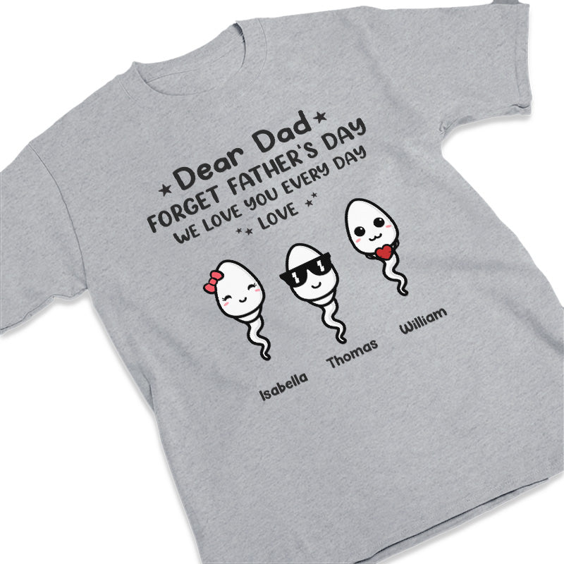 Greatest Dad Ever - Family Personalized Custom Unisex T-shirt, Hoodie, Sweatshirt - Father's Day, Birthday Gift For Dad