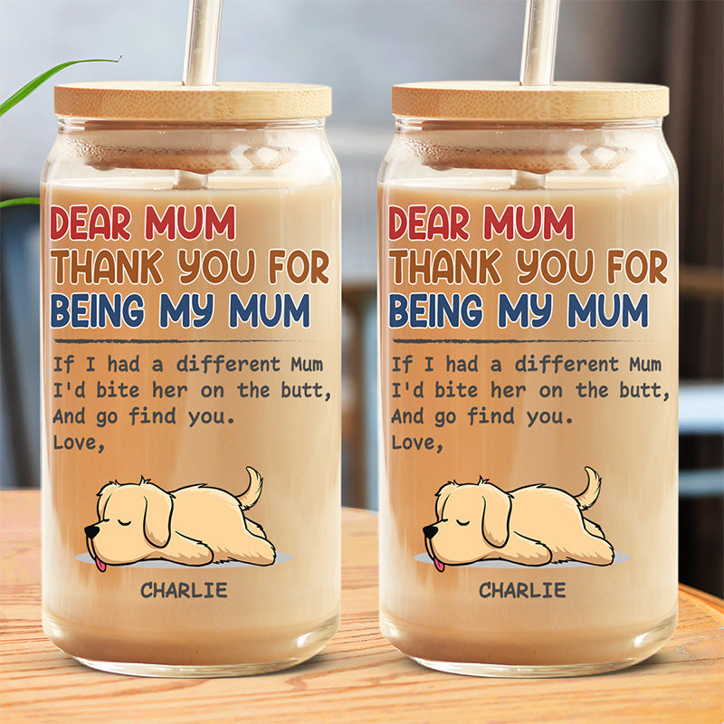 I Would Go Find You - Dog Personalized Custom Glass Cup, Iced Coffee Cup - Gift For Pet Owners, Pet Lovers