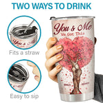 I Had You And You Had Me - Couple Personalized Custom Tumbler - Gift For Husband Wife, Anniversary