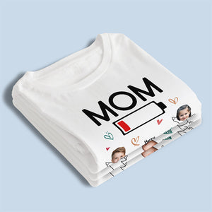 T-shirt, sweat à capuche et sweat-shirt unisexe personnalisé avec photo « Maman a besoin d'une sieste » – Cadeau d'anniversaire pour maman
