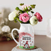 Grandma's Love Makes Flowers Bloom - Family Personalized Custom Home Decor Flower Vase - House Warming Gift For Mom, Grandma