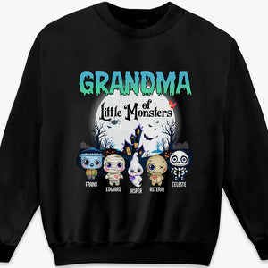 Nana Of These Little Monsters - Personalized Custom Unisex T-Shirt, Hoodie, Sweatshirt - Gift For Grandma, Gift For Grandparents, Halloween Gift