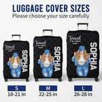 Summer Is Calling And I Definitely Must Go - Travel Personalized Custom Luggage Cover - Gift For Traveling Lovers
