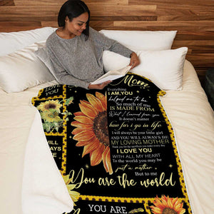 So Much Of Me Is Made From You - Family Blanket - New Arrival, Christmas Gift For Mother From Daughter