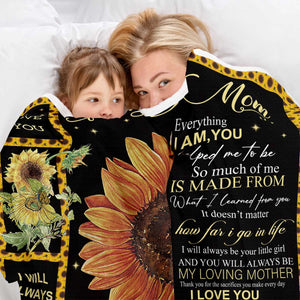 So Much Of Me Is Made From You - Family Blanket - New Arrival, Christmas Gift For Mother From Daughter