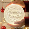 When We Can't Be Together - Moon Lamp - To My Granddaughter, Gift For Granddaughter, Granddaughter Gift From Grandma, Birthday Gift For Granddaughter, Christmas Gift