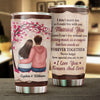 Destiny Made Us A Couple, I Love You Forever And Ever - Gift For Couples, Personalized Tumbler