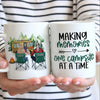 Making Memories One Campsite At A Time - Gift For Camping Couples, Personalized Mug