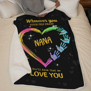 You’ll Know That We Love You - Personalized Custom Blanket - Gift For Grandma, Grandparents, Christmas Gift