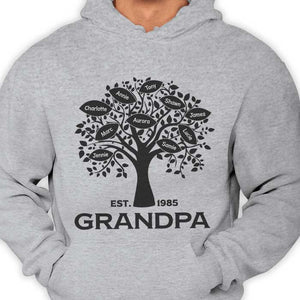 Best Grandpa Ever - Gift For Dad, Grandpa - Personalized Unisex T-shirt, Hoodie