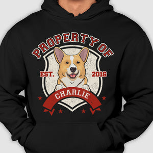 Property Of My Dog - Gift for Dog Lovers - Personalized Unisex T-Shirt, Hoodie.