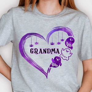 Grandma Boo Halloween - Personalized Unisex T-Shirt.