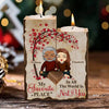 Staying Next To You Is My Favorite Thing - Gift For Couples, Personalized Candle Holder