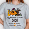 Love Being Called Grandma Halloween - Personalized Unisex T-Shirt