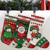 Hand Knitted Family Christmas - Personalized Christmas Stocking