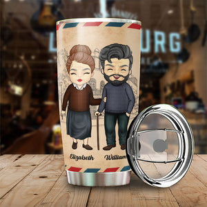 The Things We Possessed Won’t Matter - Gift For Couples, Personalized Tumbler.