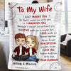 Destiny Made Us A Couple - Gift For Couples, Personalized Blanket