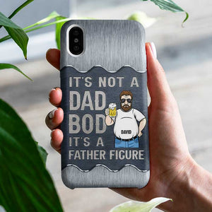 It's A Father Figure - Gift For Dad, Personalized Phone Case