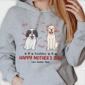 Translation: Happy Mother's Day - Gift For Mother's Day, Personalized Unisex T-shirt, Hoodie
