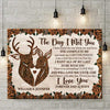 You Make Me A Better Person - Personalized Horizontal Canvas - Gift For Couples, Husband Wife