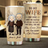 Our Life Ain't No Fairy Tale But Still You Are My Queen Forever - Gift For Couples, Personalized Tumbler