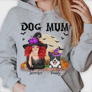 Celebrate Halloween With Your Dogs - Gift For Dog Lovers - Personalized Unisex T-Shirt.