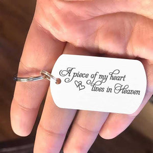 Forever In My Heart - Personalized Keychain