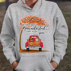 Some Little Pumpkins For The Most Wonderful Time of The Year - Personalized Unisex T-Shirt, Halloween Ideas..