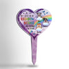 Rainbow Bridge - Dog Memorial - Personalized Garden Stake