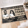 Annoying Each Other For Many Years And Still Going Strong - Gift For Couples, Husband Wife, Personalized Decorative Mat