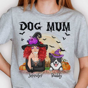 Celebrate Halloween With Your Dogs - Gift For Dog Lovers - Personalized Unisex T-Shirt.